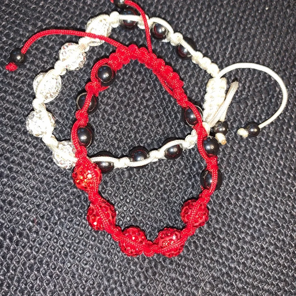 🌹 2 rhinestone bracelets set - Picture 4 of 4
